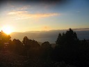 Sunrise on the cliff